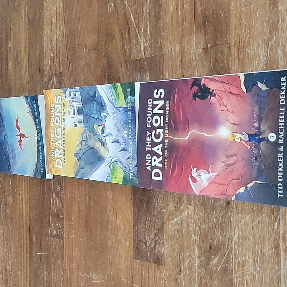 And They Found Dragons: 3 Book Bundle by Ted Dekker NEW.